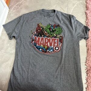 Marvel Heroes Gray T-Shirt